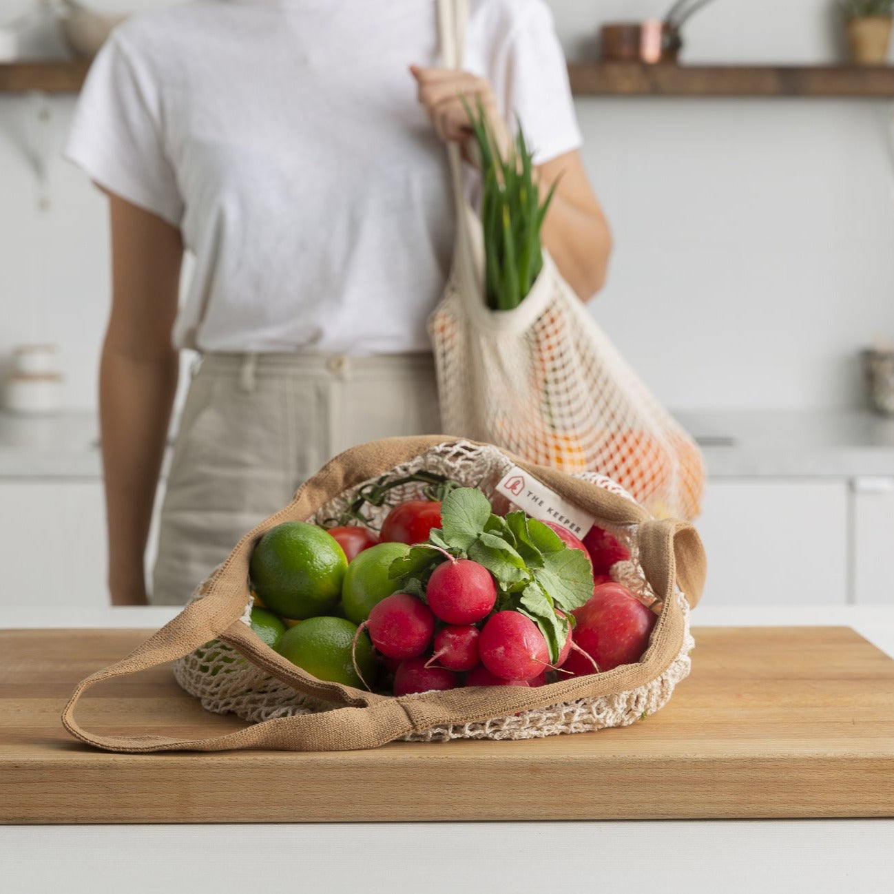 Long string clearance bag