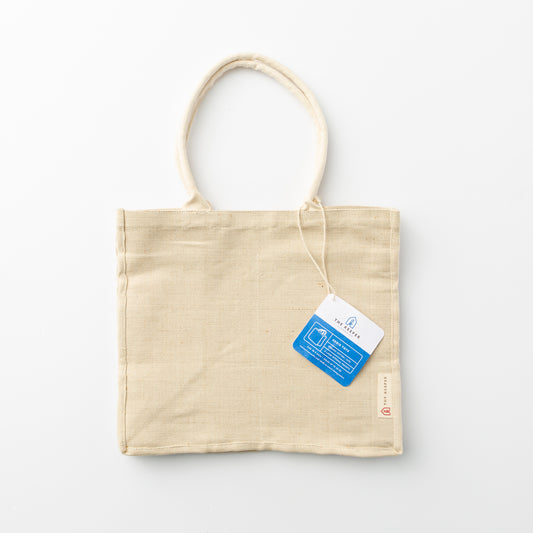 Jute/Organic Cotton Tote Bag - The Keeper