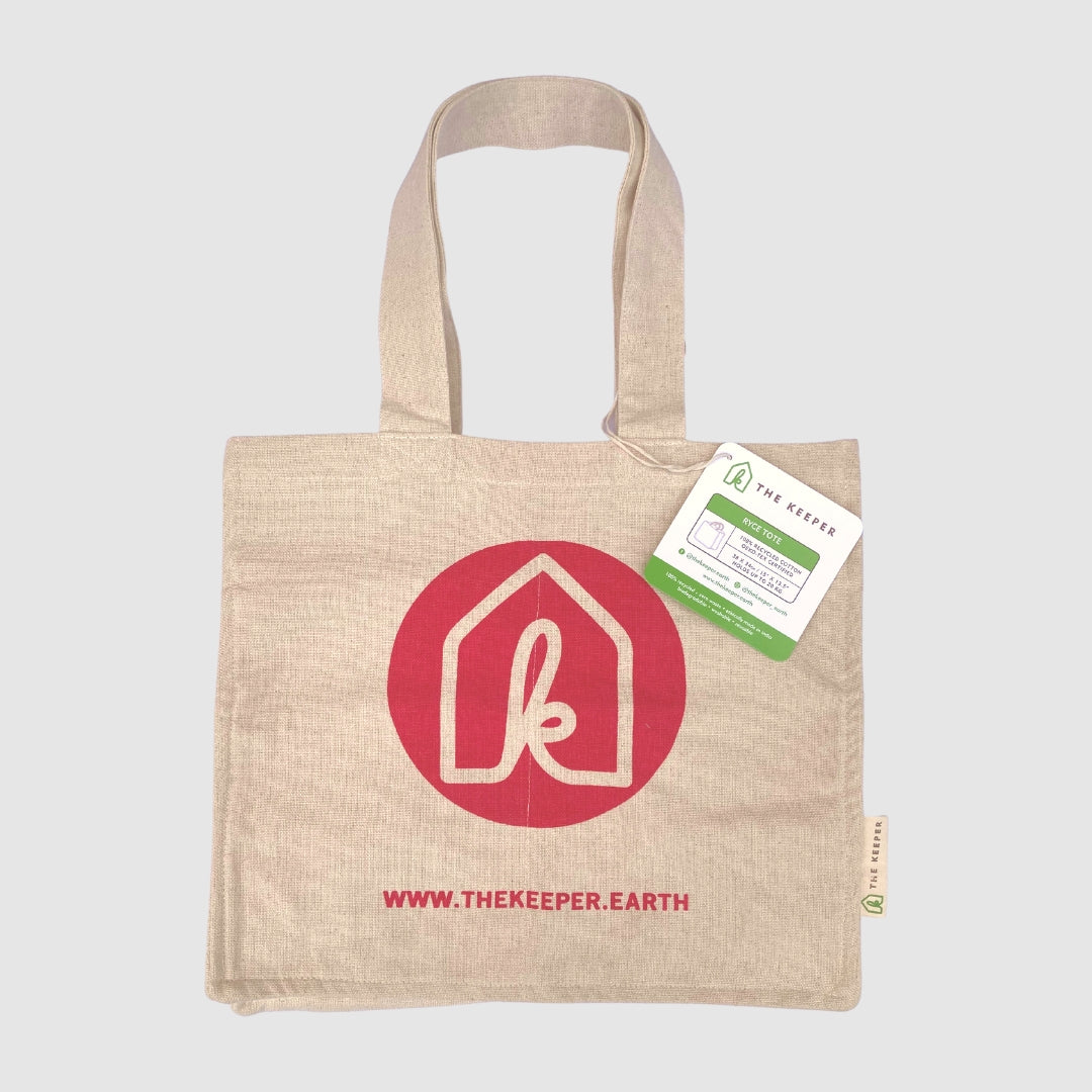 Tote Bag - Recycled Cotton - The Keeper