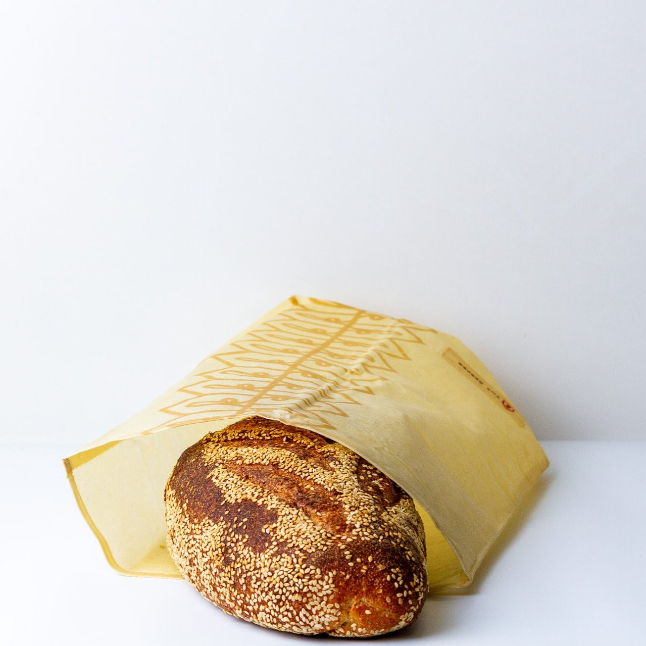 Waxed bread bag large - The Keeper