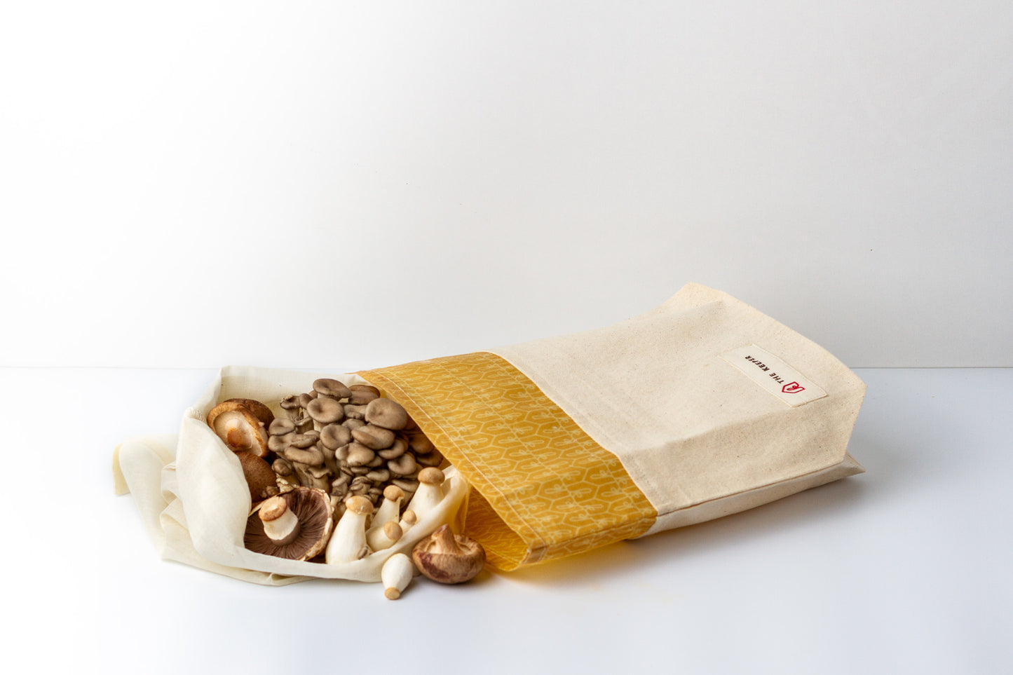 Waxed Mushroom bag set - The Keeper