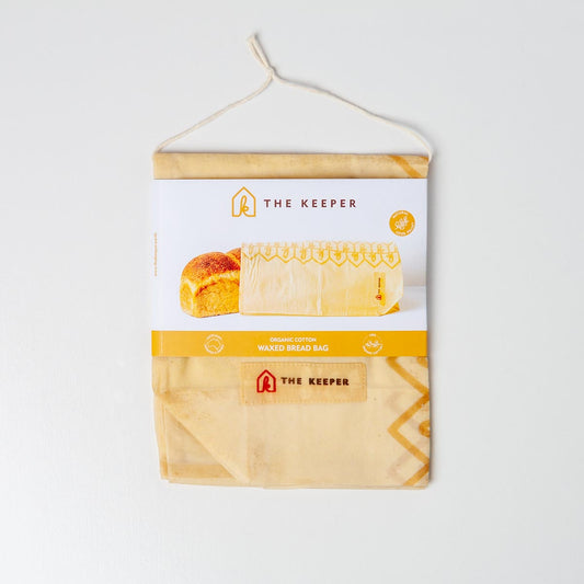 Waxed bread bag large - The Keeper
